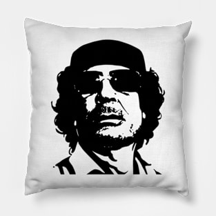 Muammar Gaddafi V1 Pillow