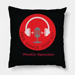 Free Range Podcast Merch Pillow