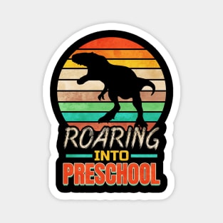 The T-Rex is roaring into preschool Magnet