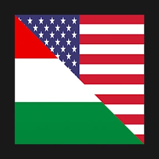 Hungarian American Flag Hungary USA T-Shirt