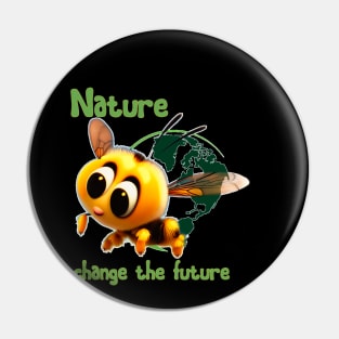 Let's save the bees Pin