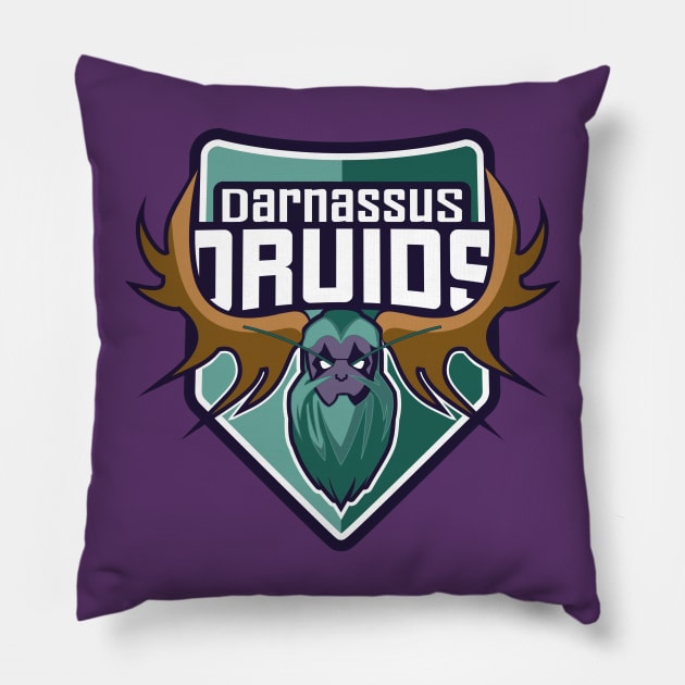 Darnassus Druids Pillow by KorriganDu