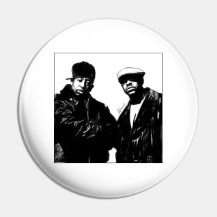 Gang Starr (DJ Premier, Guru) Pin