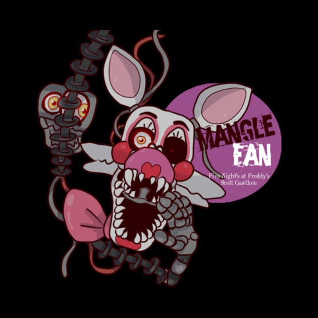 Five Night's at Freddy's Mangle Fan T-Shirt by Ready4Freddy