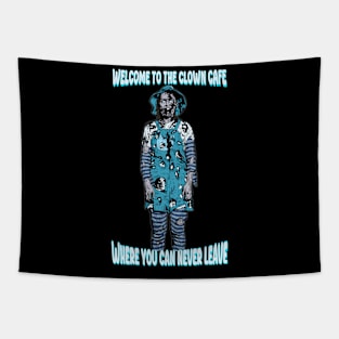 Clown Cafe 4 Life Tapestry