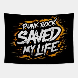 Punk Rock Saved My Life Tapestry