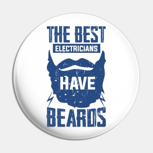 jobs The Best Electricians Have Beards beard lover owner Pin