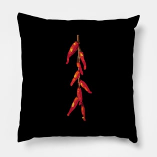 Red Chili Peppers Pillow