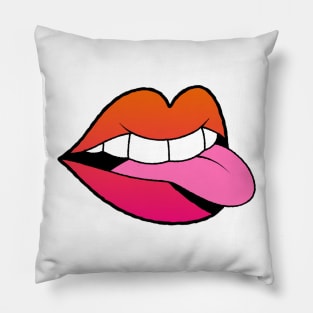 Sunset Ombre Mouth Pillow