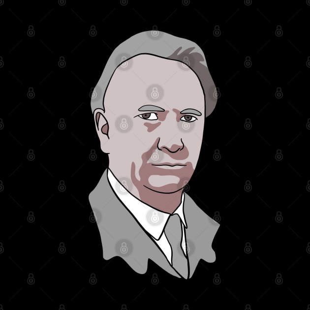 Karl Jaspers Minimal Portrait - Philosophy by isstgeschichte