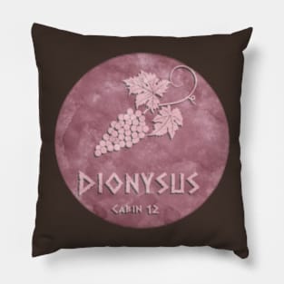 Dionysus cabin 12 Pillow