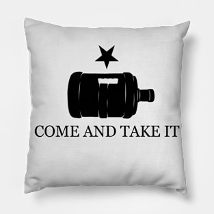 Come and Take It Water Jug Pillow