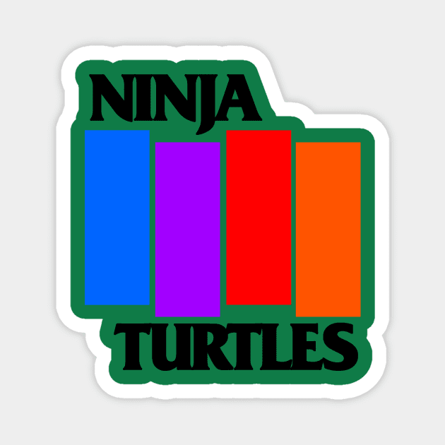 Turtle Flag Magnet by MarkWelser