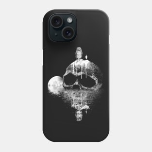 skull rock - halloween aesthetic Phone Case