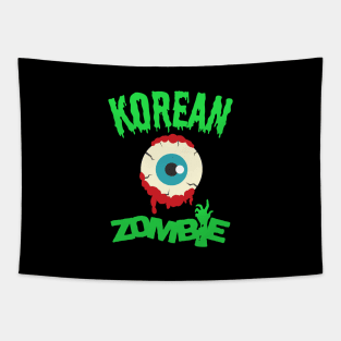 The Eye of a Korean Zombie Tapestry