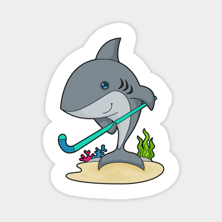 Shark Field Hockey Magnet