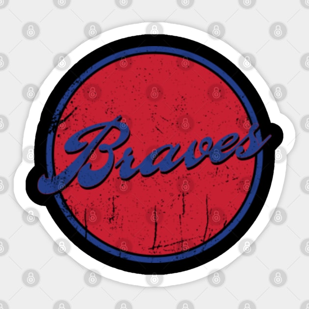 Braves Vintage Distressed T-Shirt