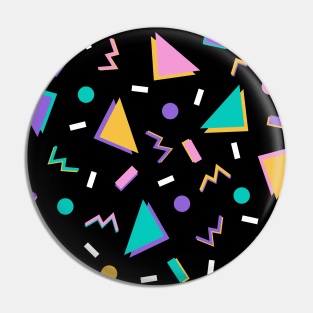 Memphis Pattern 58 / 80s Retro Pin