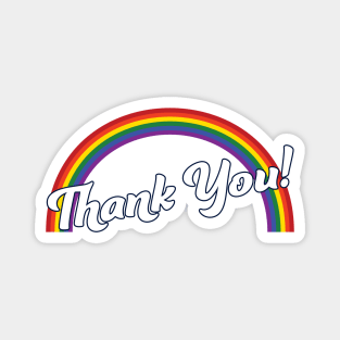 Thank You Rainbow Design for Key Workers Magnet