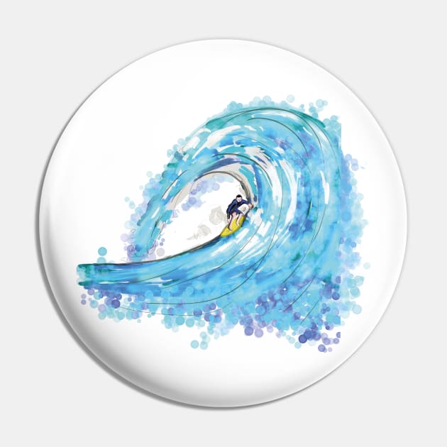 Surfing Pin by drknice