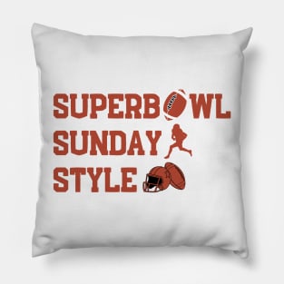 Superbowl Pillow