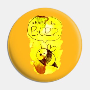 "What's the Buzz" Cute Bee Pin