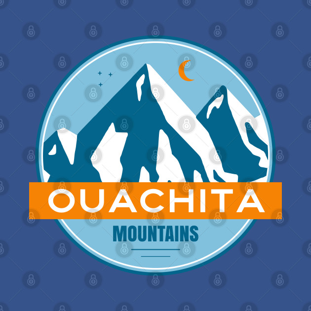 Discover Ouachita Mountains Arkansas Oklahoma - Ouachita - T-Shirt