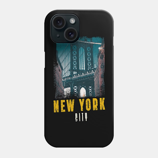 Brooklyn Bridge New York City Phone Case by ForeverVarsity