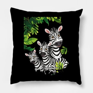 Zebra Educational Outreach Pillow