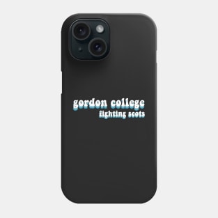 gordon college fighting scots Phone Case