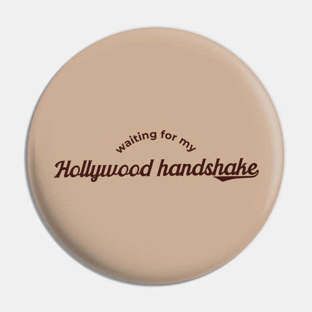 paul Hollywood handshake gift Pin by shimodesign