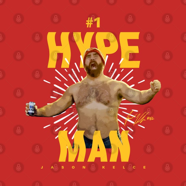 Jason Kelce Hype Man by Juantamad