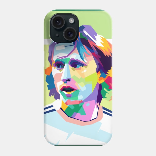 Luka Modric Phone Case by erikhermawann22