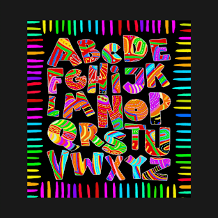 San Blas Island Alphabet T-Shirt