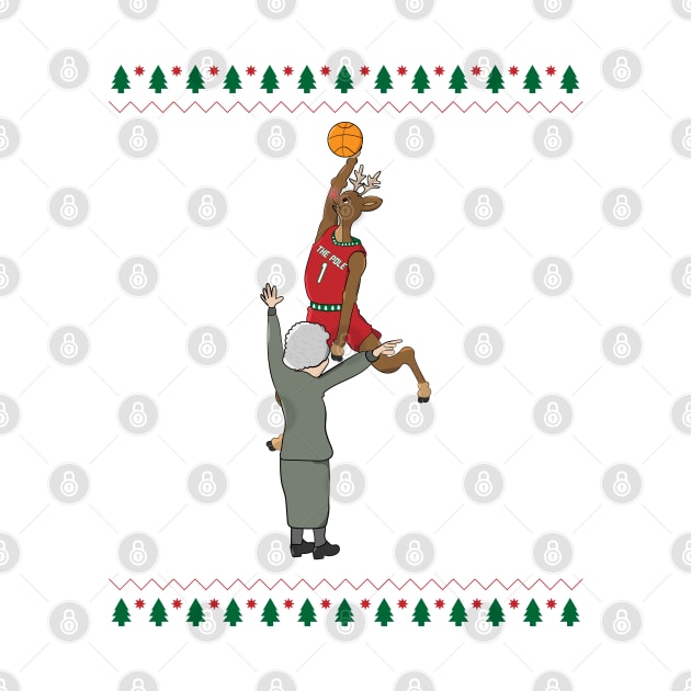 Grandma Got Dunked on by a Reindeer by WalkDesigns