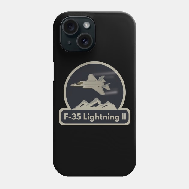 Air Force F-35 Jet Fighter Phone Case by NorseTech