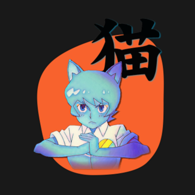 Disover Anime Nicole with Cat in Japanese, Amazing world of Gumball - The Amazing World Of Gumball - T-Shirt