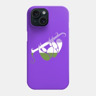 Genderqueer Flag Sloth Phone Case