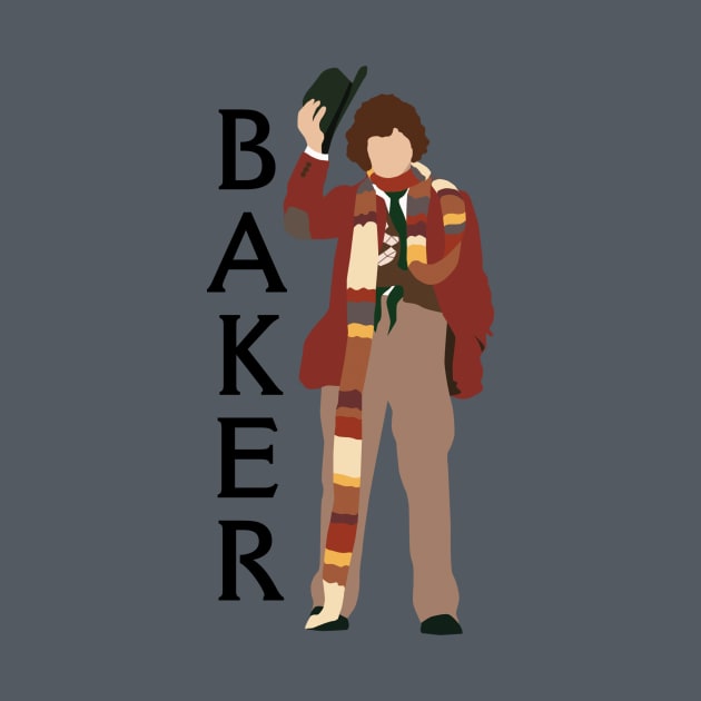 4th Doctor Tom Baker by JSKerberDesigns