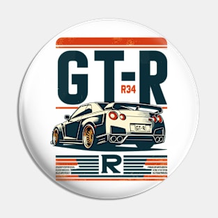 Nissan GTR R34 Pin