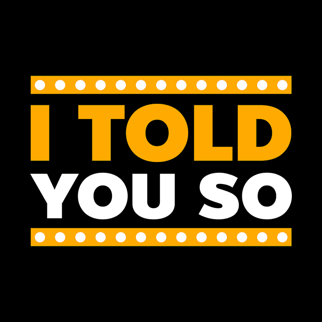 Crypto Currency Shirt | I Told You So by Gawkclothing