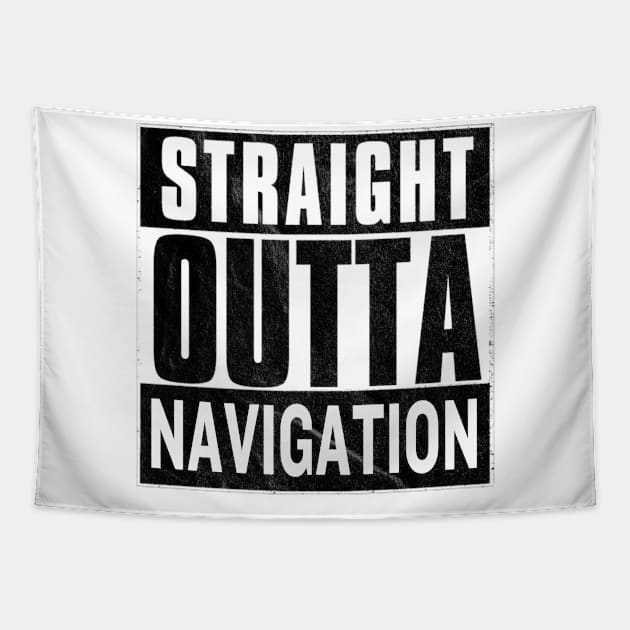 Straight Outta Navigation Tapestry by Kiwi