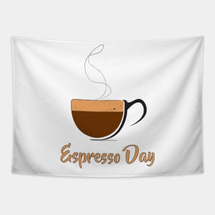 Espresso Day Tapestry