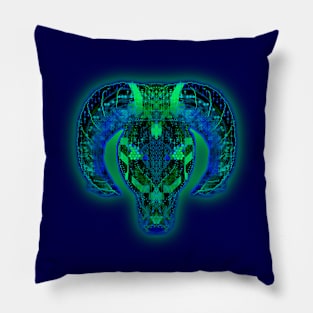 Aries 7c Indigo Pillow