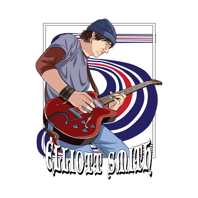 Elliott Smith Art by Noseking