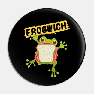 cute frog-witch Pin