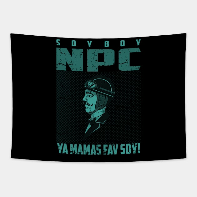 soy boy npc 02 Tapestry by 2 souls