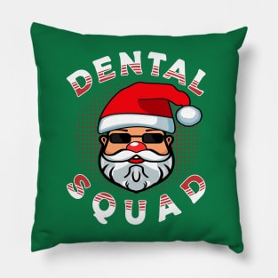 Christmas Dental Squad Santa Claus Pillow