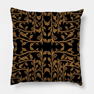 Golden Leaves Pillow