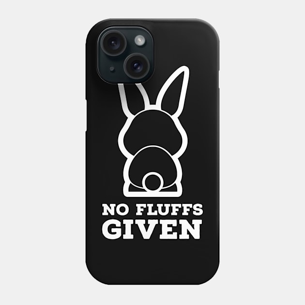 No Fluffs Given Phone Case by Suzhi Q